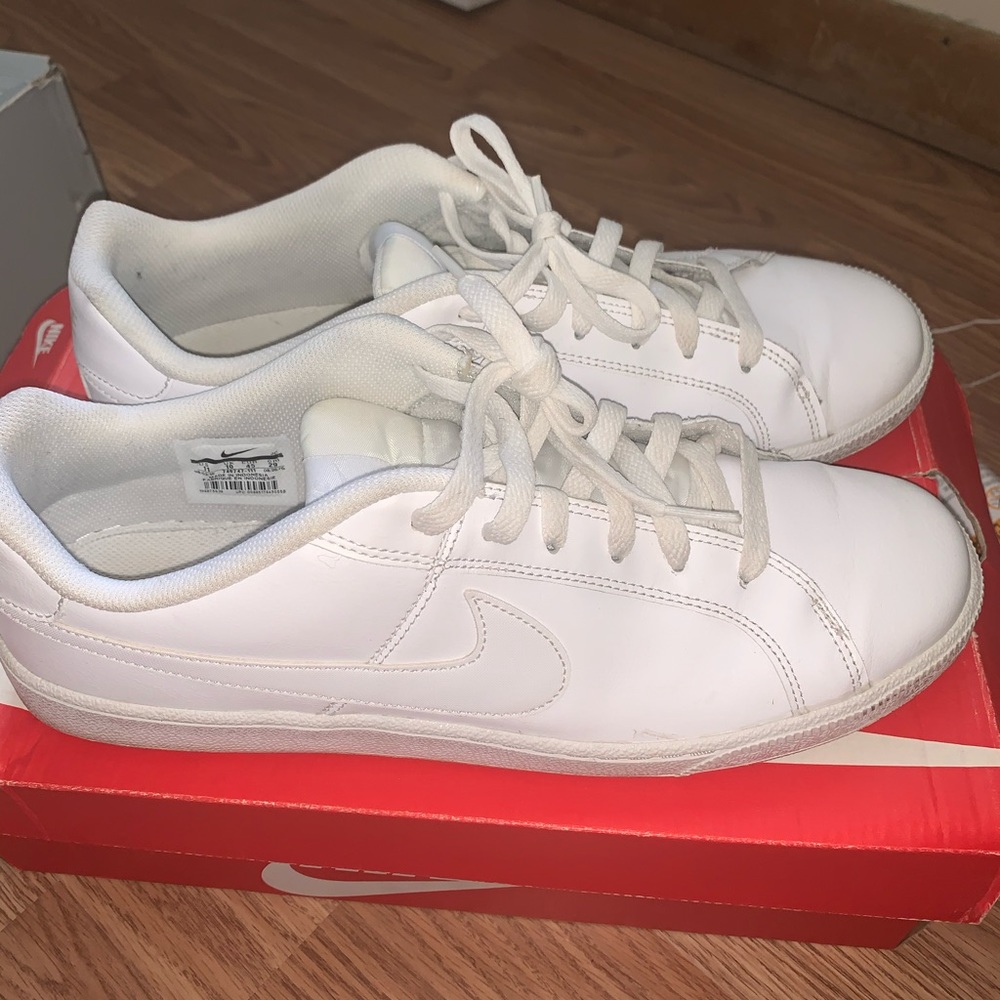 Nike white court royals